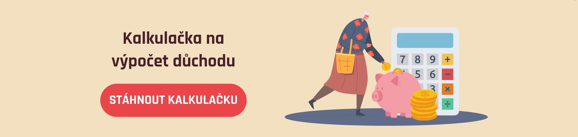 Stáhnout kalkulačku pro výpočet důchodu