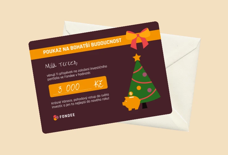 Voucher na investování u Fondee